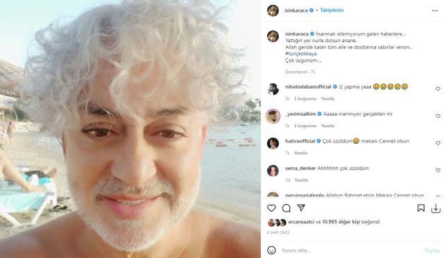 Tunç Kökkaya'nın ani ölümü sanat dünyasını yasa boğdu Tunç Kökkaya'nın ani ölümü sanat dünyasını yasa boğdu