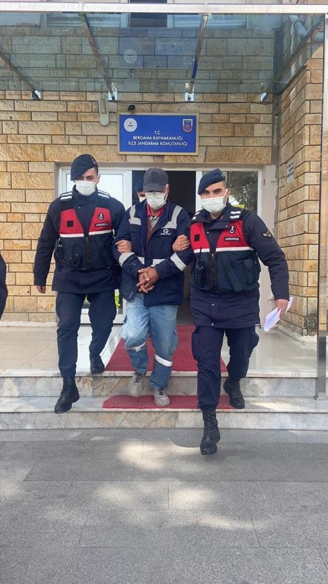 Taş ocağında çalıştığı belirlenen hükümlü, işçi gibi davranan jandarma tarafından yakalandı