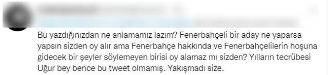 Uğur Dündar'dan Ekrem İmamoğlu'na çarpıcı Fenerbahçe çağrısı! Duayen gazeteciye tepki yağdı Uğur Dündar'dan Ekrem İmamoğlu'na çarpıcı Fenerbahçe çağrısı! Duayen gazeteciye tepki yağdı