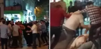 30 kişilik Suriyeli grubun tekmeli yumruklu kız kavgası! O anlar saniye saniye kamerada