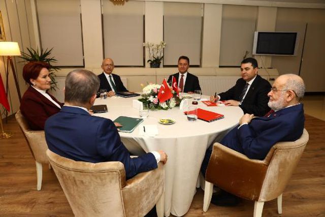 6 muhalefet partisi liderinden cumhurbaşkanı adayı açıklaması: Liyakat sahibi birini belirleyeceğiz