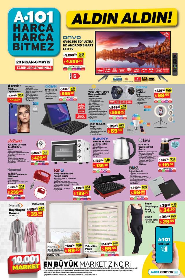 A101 aktüel ürünler kataloğu! 25 Nisan A101 bu hafta katalog ürünleri neler? A101'e gelecek ürünler ve A101 fiyat listesi... A101 aktüel ürünler kataloğu! 25 Nisan A101 bu hafta katalog ürünleri neler? A101'e gelecek ürünler ve A101 fiyat listesi...
