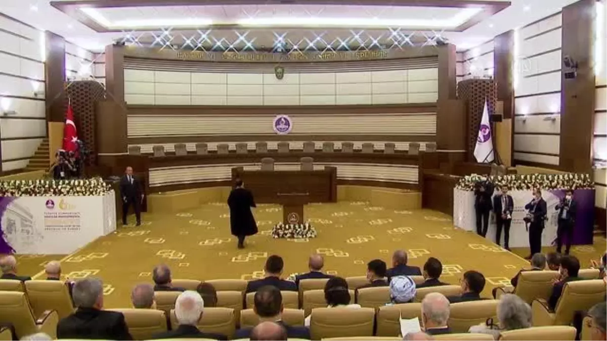 AYM Başkanı Arslan: 'Anayasa Mahkemeleri, anayasal adaleti sağlamak ve temel hak ve özgürlükleri korumak için vardır'