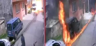 Bursa'da tek motorlu uçağın mahalleye düştüğü anların görüntüsü ortaya çıktı