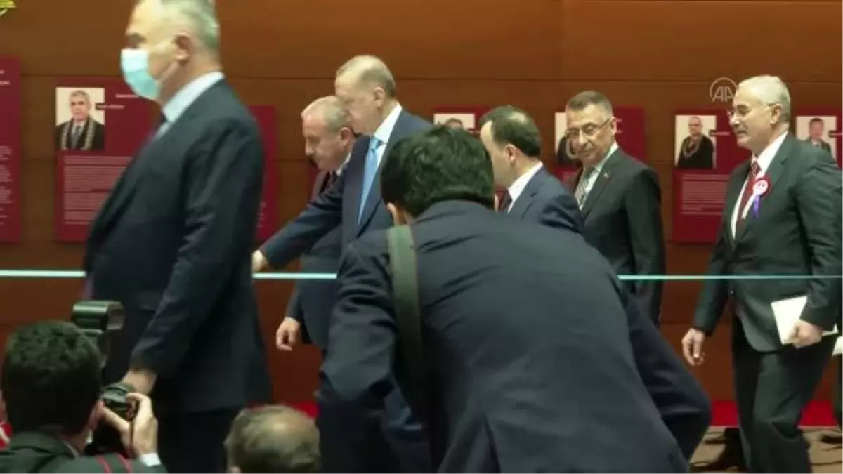 Cumhurbaşkanı Erdoğan 'Anayasa Tarihi Galerisi'nin açılışını yaptı
