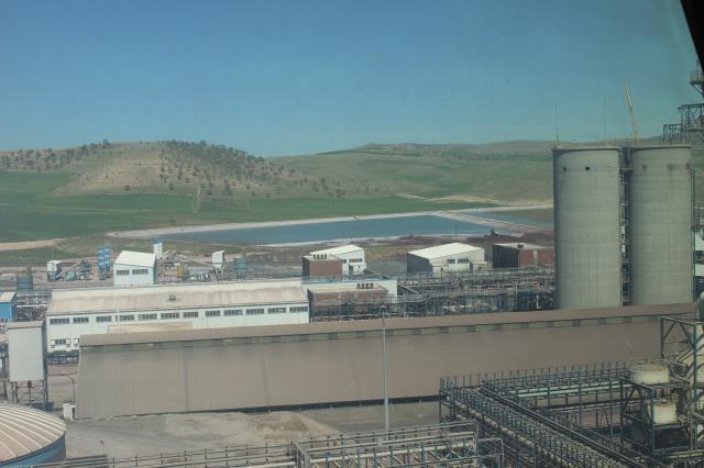 Eti Bakır, Mardin'de kurduğu tesisle her yıl 620 milyon doların ülkede kalmasını sağlıyor Eti Bakır, Mardin'de kurduğu tesisle her yıl 620 milyon doların ülkede kalmasını sağlıyor