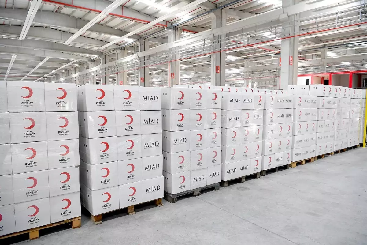 MİAD ve Kızılay Yardım Projesi