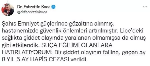 Diyarbakır'ın Lice ilçesinde sağlık çalışanlarına saldırı Diyarbakır'ın Lice ilçesinde sağlık çalışanlarına saldırı