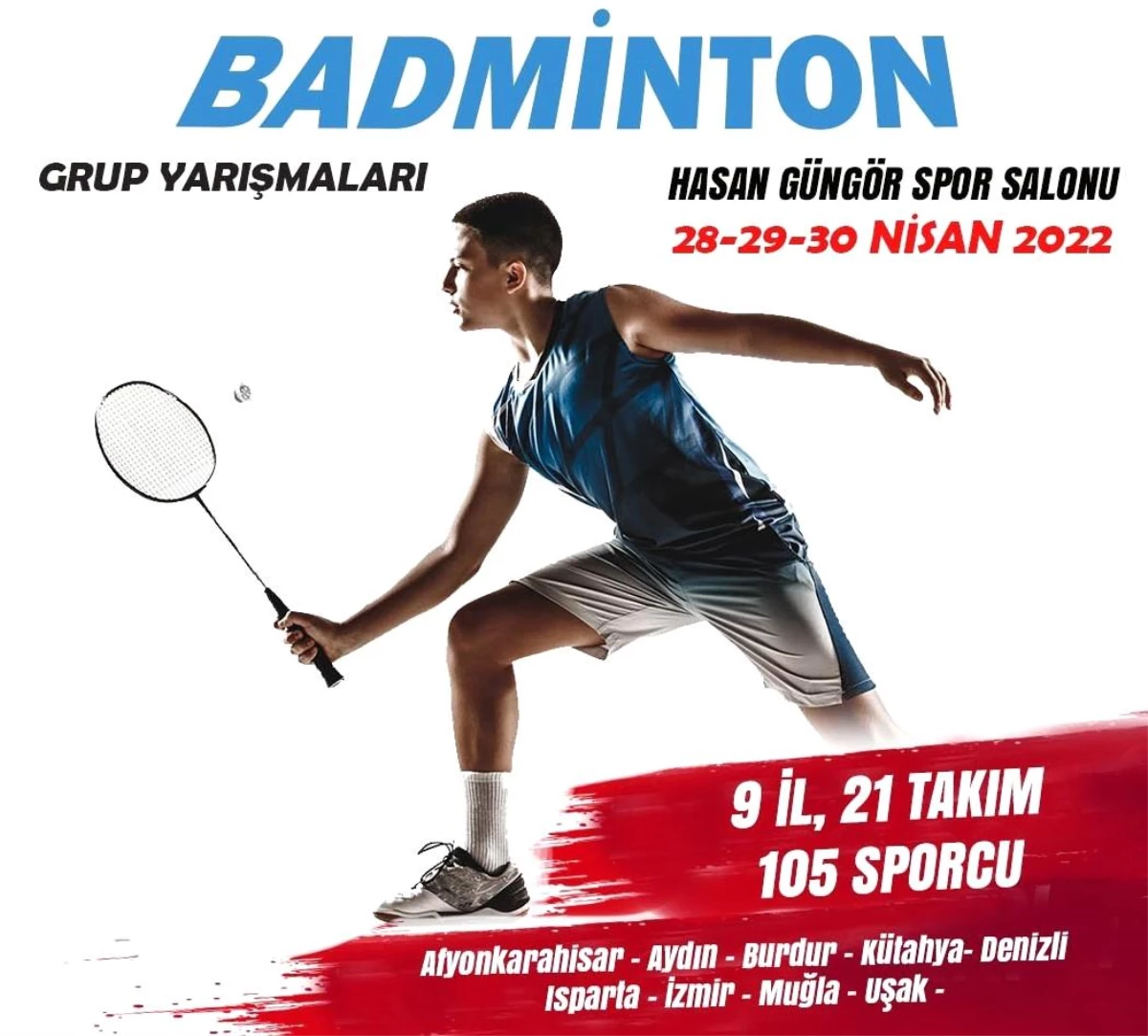 Badmintonda grup heyecanı Denizli'de yaşanacak