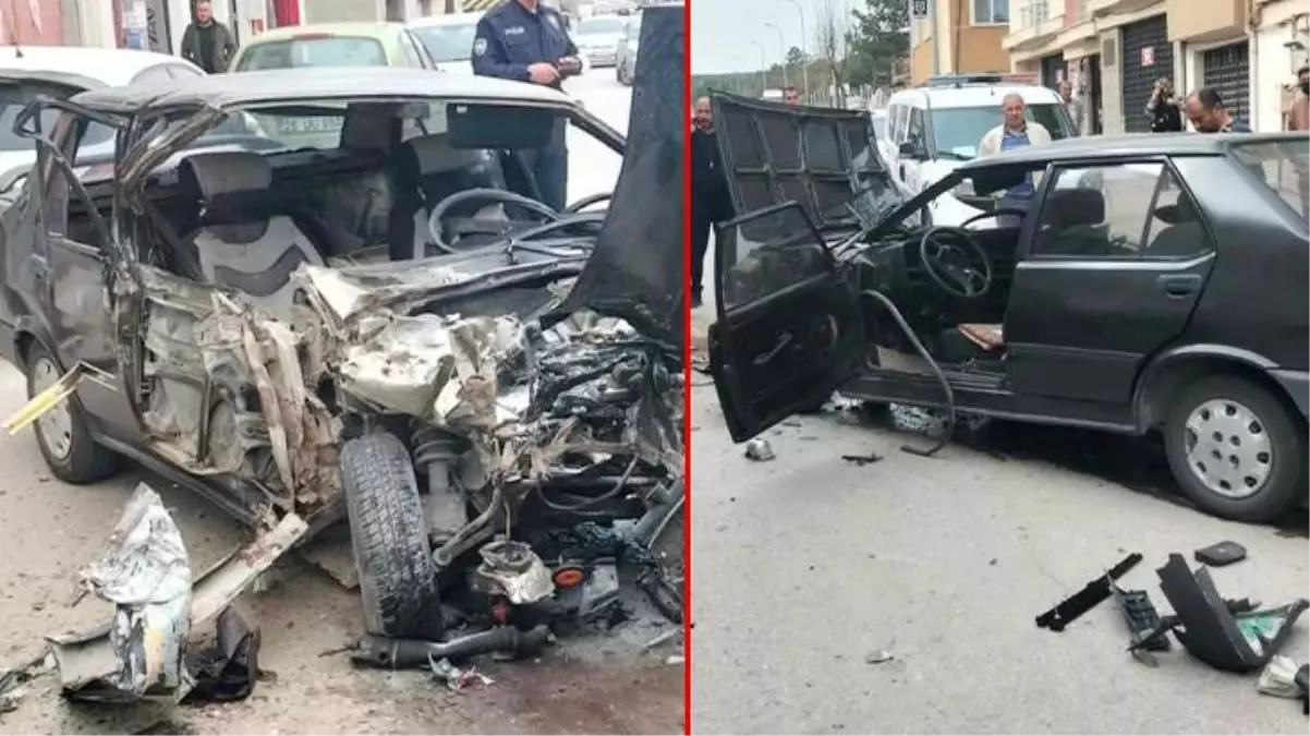 Kazada ölümden döndüler; şoförün engelli olduğunu görünce şikayetçi olmadılar