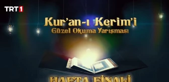 2022 TRT 1 Kuran okuma yarışması saat kaçta? 27 Nisan TRT 1 yayın akışı