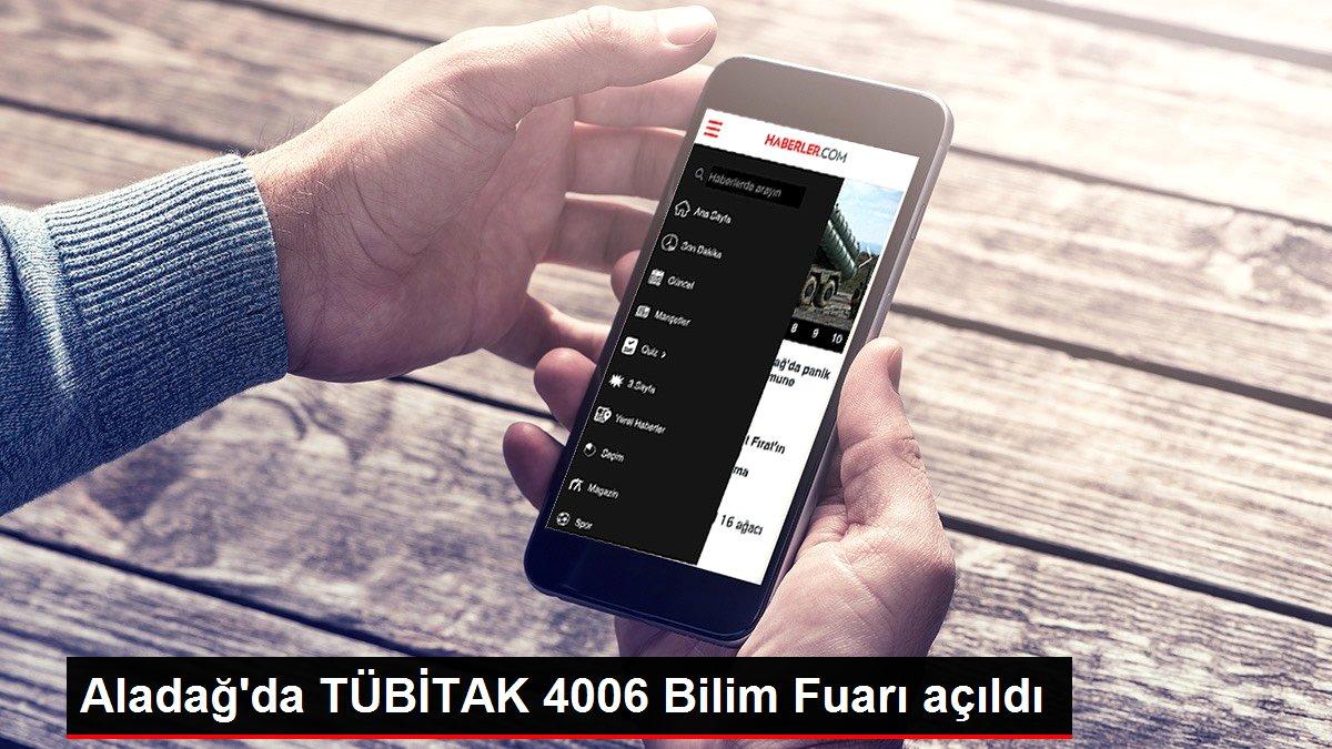 Aladağ'da TÜBİTAK 4006 Bilim Fuarı açıldı
