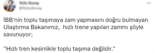 Bakan Karaismailoğlu'ndan canlı yayında dikkat çeken sözler: Hızlı tren, toplu taşıma değildir