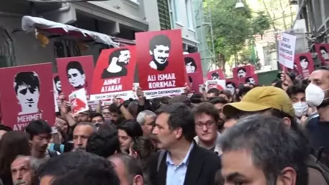 Taksim'deki Gezi Davası protestolarına tutuklama! Taksim'deki Gezi Davası protestolarına tutuklama!