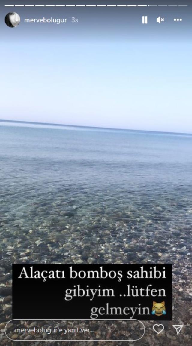 Yaz sezonunu açan Merve Boluğur, cüretkar mayosuyla poz verdi