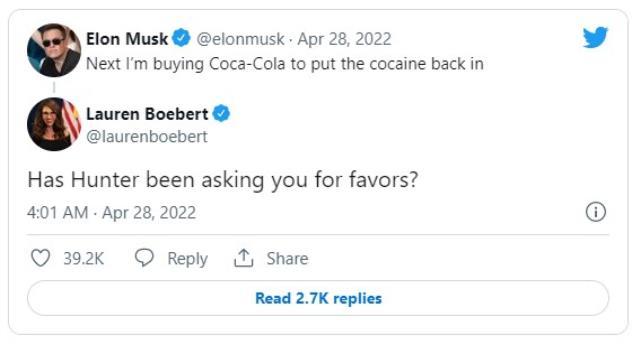 Elon Musk Twitter'ın ardından gözünü Coca Cola'ya dikti: Satın alıp içine tekrar kokain koyacağım