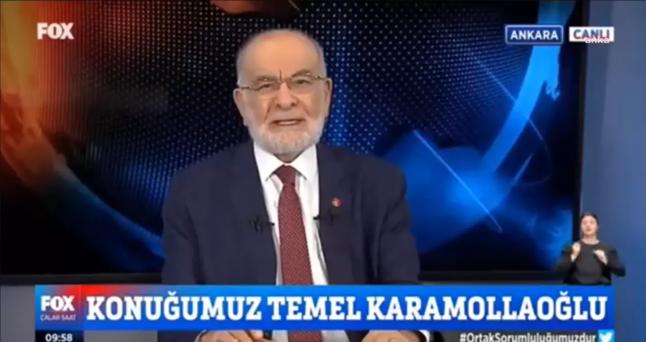 Karamollaoğlu, Babacan'ın Seçim Kararını Değerlendirdi: 'Her Parti Elbette Kendi Amblemiyle Seçimlere Girmeyi Arzu Eder, Garipsemiyorum'