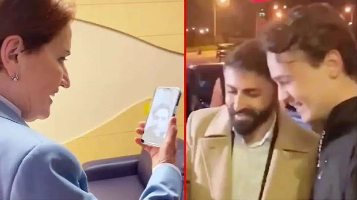 İYİ Parti'li genç tahliye oldu, ilk telefon Akşener'den geldi! O anları sosyal medyada paylaştı