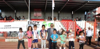 Erdek'te Küçükler Atletizm Festivali düzenlendi