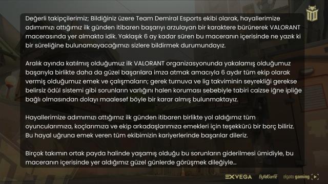 Merih Demiral'ın espor takımı ligden çekilme kararı aldı Merih Demiral'ın espor takımı ligden çekilme kararı aldı