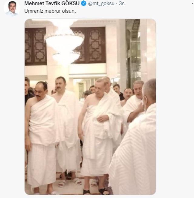 Resmi ziyaret için Suudi Arabistan'a giden Cumhurbaşkanı Erdoğan umre yaptı Resmi ziyaret için Suudi Arabistan'a giden Cumhurbaşkanı Erdoğan umre yaptı