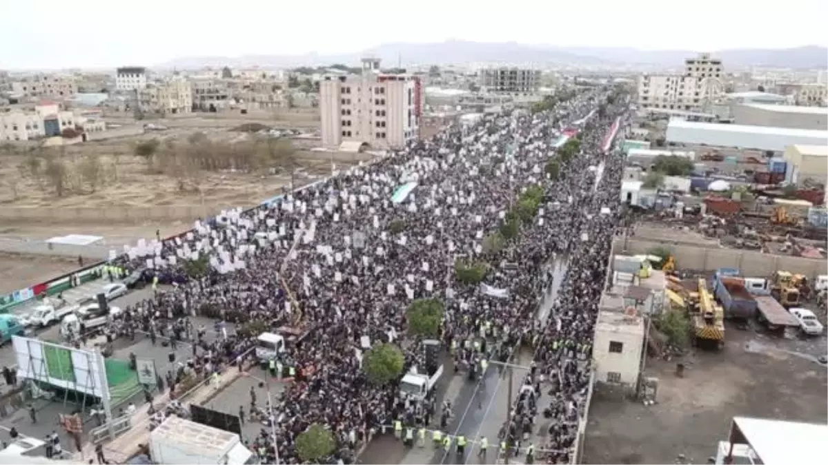 Yemen'de 'Dünya Kudüs Günü' yürüyüşü