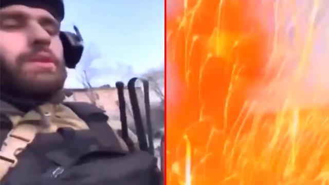 Kadirov'un askerleri yine video çekerken öldürüldü! İşte Ukrayna ordusunun bombaladığı Çeçenlerin son anları Kadirov'un askerleri yine video çekerken öldürüldü! İşte Ukrayna ordusunun bombaladığı Çeçenlerin son anları