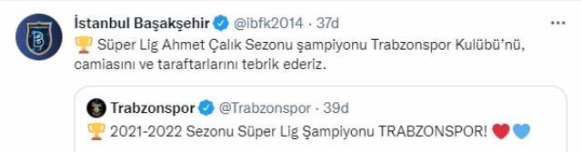Trabzonspor'a spor, sanat, siyaset camiasından tebrik mesajları yağıyor
