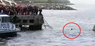 1 Mayıs kutlamaları için Adalar'dan gelen teknenin Maltepe'ye yanaşmasına izin verilmedi! CHP'li İlçe Başkanı yüzerek kıyıya çıktı