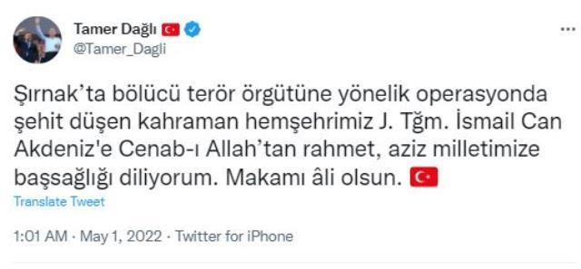 Şırnak'tan yürekleri yakan haber! Kahraman Mehmetçik İsmail Can Akdeniz şehit düştü