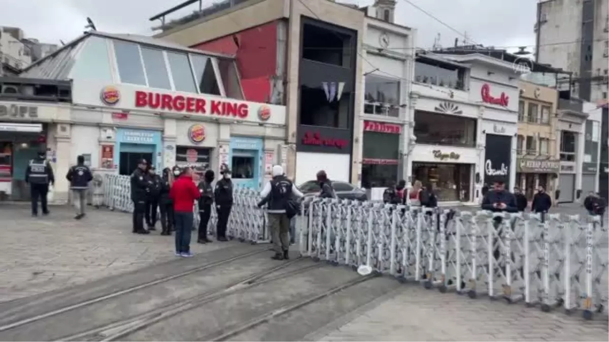 Taksim Meydanı ve çevresinde '1 Mayıs' önlemleri