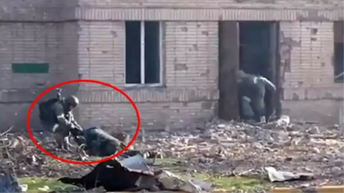 Ukrayna'da film sahnelerini aratmayan görüntü! Rus timi böyle pusuya düşürüldü