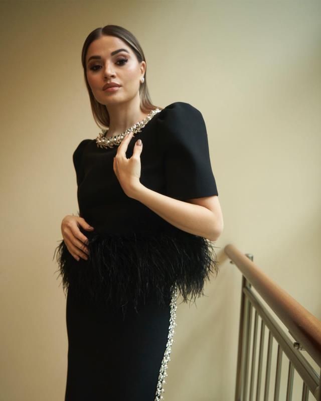 Derya Açıkgöz, ablası Hadise'nin nikahında çekildiği kareleri paylaştı