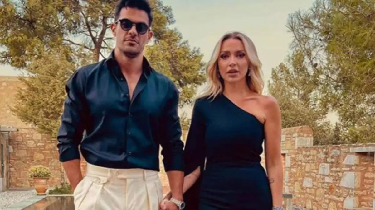 Görümce görüntü paylaşmama kuralını bozdu! Hadise ve Mehmet Dinçerler'in düğün töreninden ilk kare