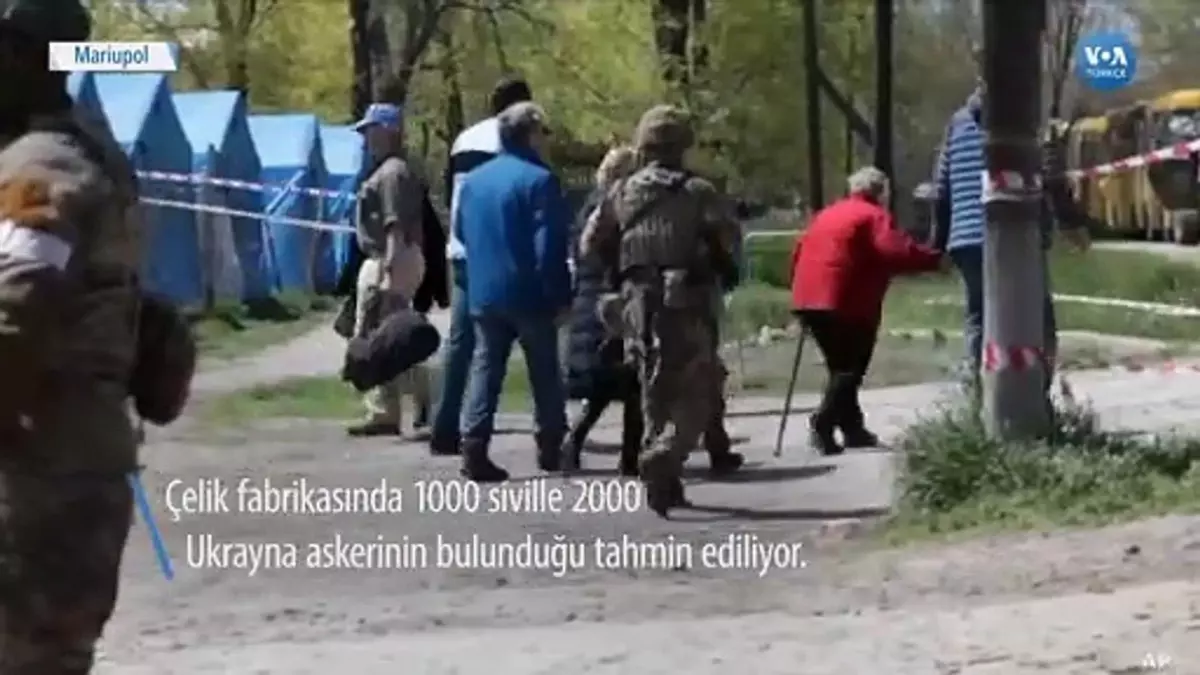 Mariupol'dan Tahliyeler