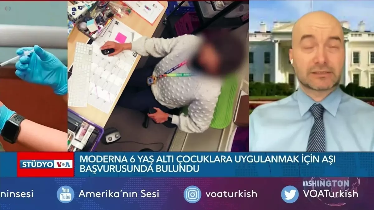 Moderna'dan 6 Yaş Altı Çocuklar İçin Aşı Başvurusu