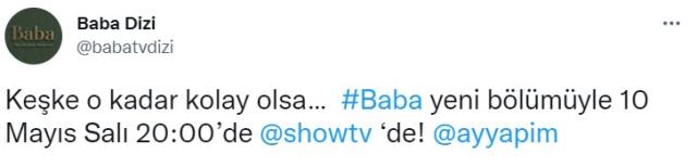Baba dizisi bu hafta yok mu? Baba dizisi yeni bölüm ne zaman, saat kaçta? Baba dizisi neden yok, bu akşam yok mu?
