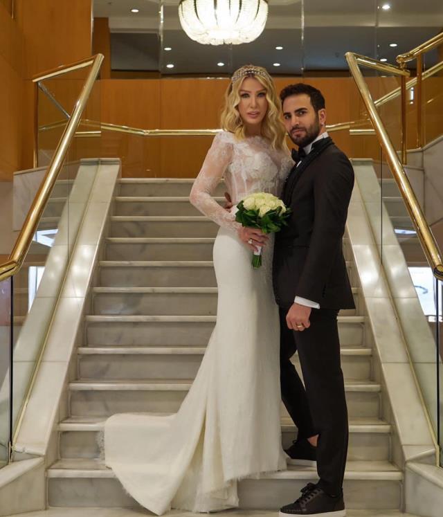 Balayına giden Seda Sayan ve eşi, Paris sokaklarında gelinlik ve damatlıkla çekim yaptı