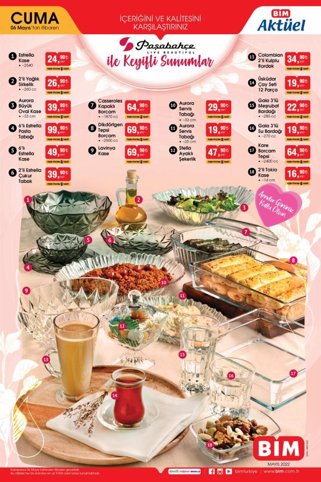 BİM katalog 6 Mayıs: Aktüel ürünler kataloğu yayınlandı! 6 Mayıs Cuma BİM bu hafta katalog ürünleri neler? BİM'e gelecek ürünler ve BİM fiyat listesi