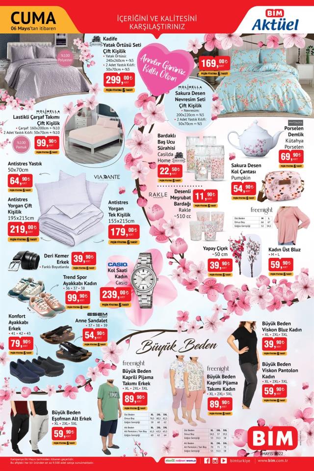 BİM katalog 6 Mayıs: Aktüel ürünler kataloğu yayınlandı! 6 Mayıs Cuma BİM bu hafta katalog ürünleri neler? BİM'e gelecek ürünler ve BİM fiyat listesi
