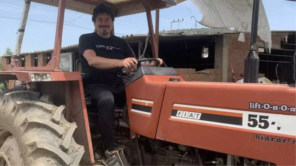 Herkes denizde, o tarlada! Ünlü türkücü Ekin Akkaş, Bodrum'da çiftçiliğe başladı