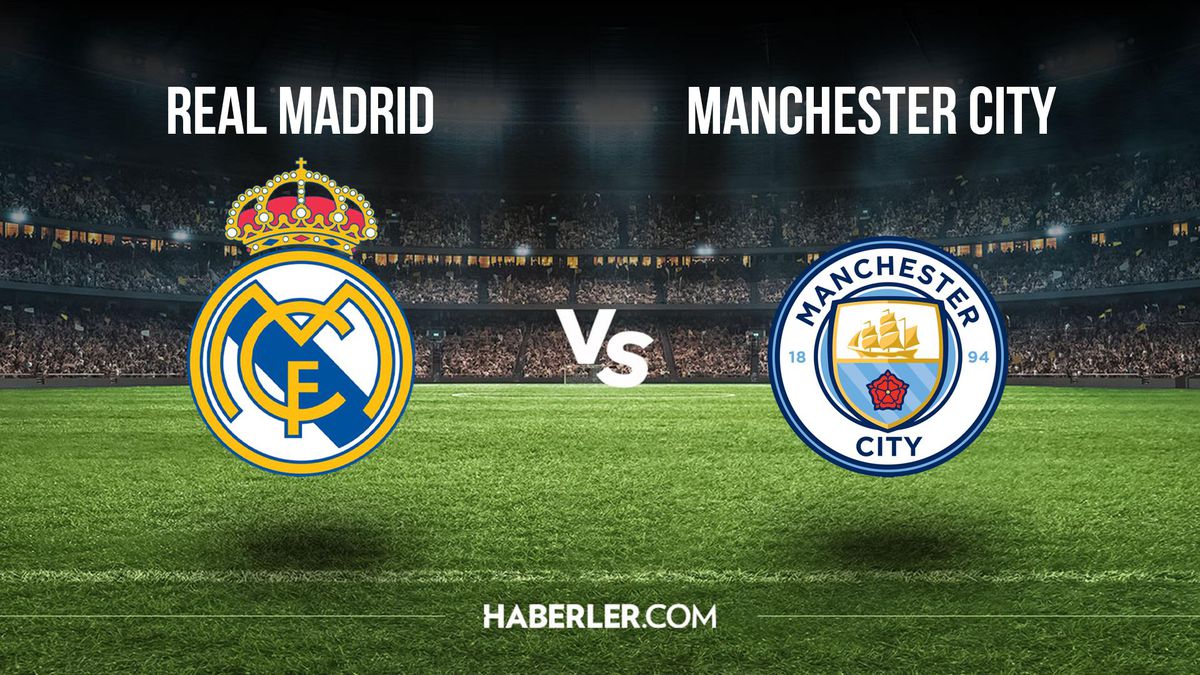 Real Madrid – Manchester City canlı izle! 4 Mayıs Şampiyonlar Ligi Real Madrid – Man. City yarı final maçı canlı yayın izle! TV 8.5 ve Exxen TV izle!