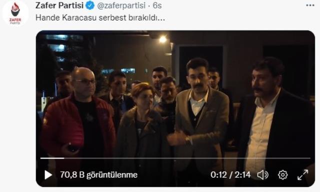 'Sessiz İstila' kısa filmini yayınladığı için gözaltına alınan Hande Karacasu serbest bırakıldı 'Sessiz İstila' kısa filmini yayınladığı için gözaltına alınan Hande Karacasu serbest bırakıldı