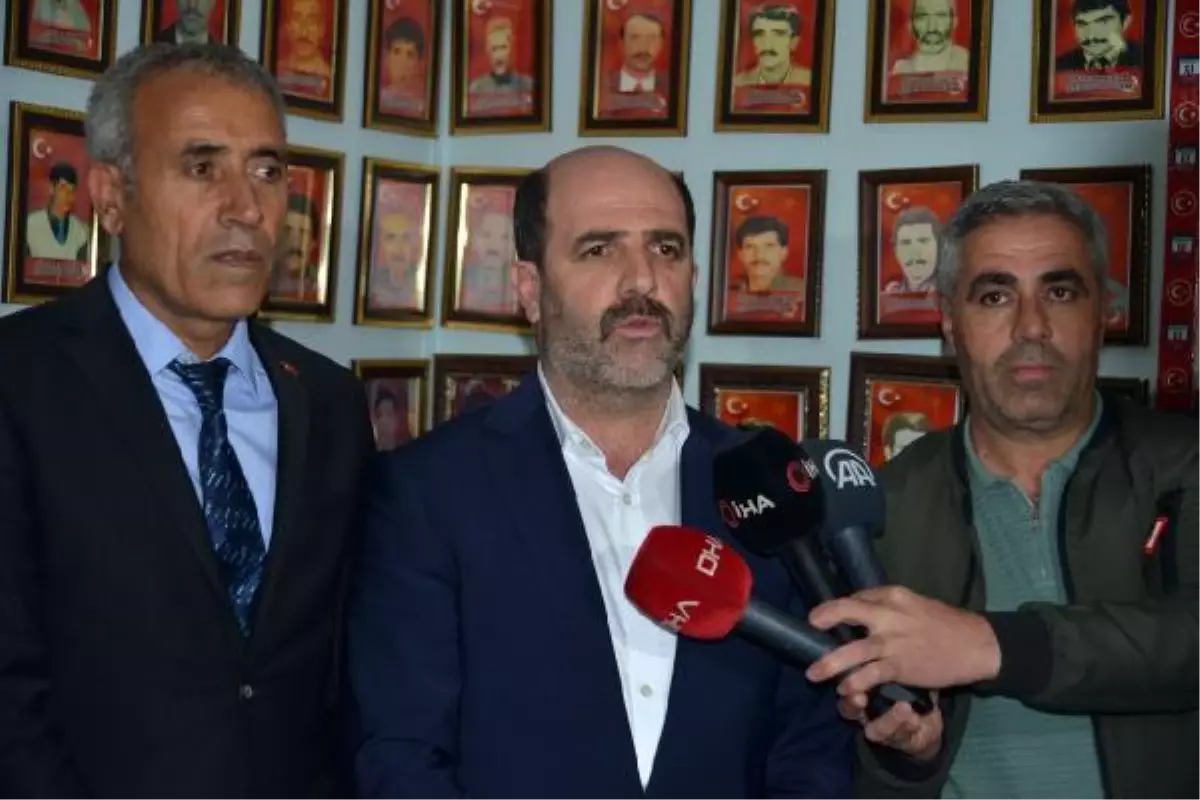 BİNGÖL'DEKİ ŞEHİT AİLELERİ VE GAZİ DERNEKLERİNDEN HDP'YE TEPKİ
