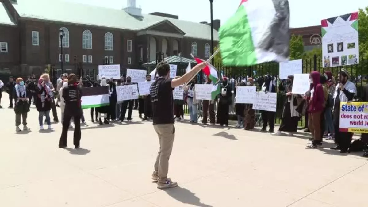 Nakba 74. yili Brooklyn'de protesto edildi