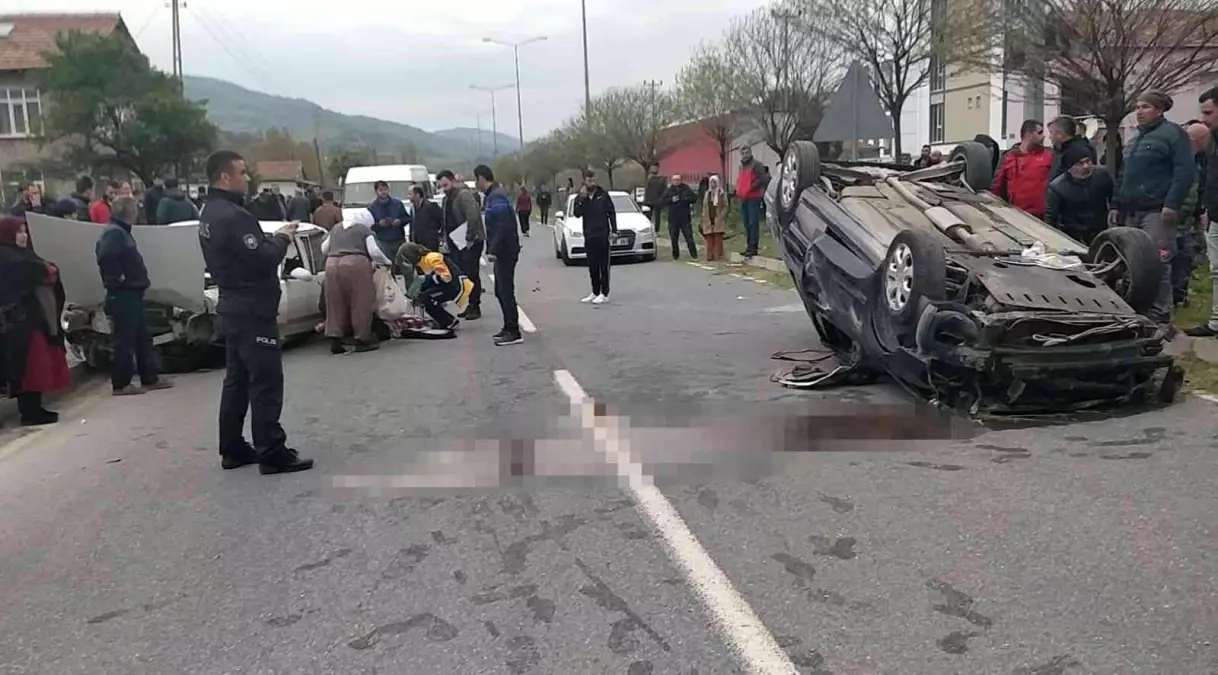 Son dakika haberi! Trafik kazası: 1 ölü, 4 yaralı