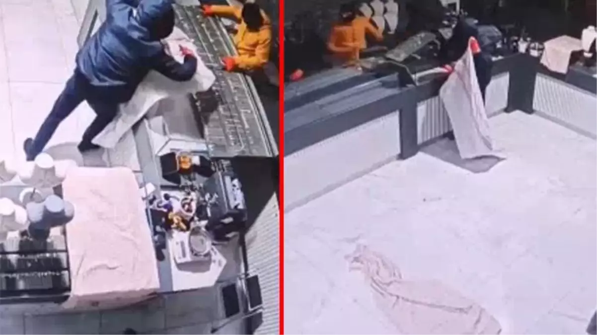 Ekipler düğmeye bastı! Kuyumcudan çuvalla altın çalan suç makineleri yakalandı