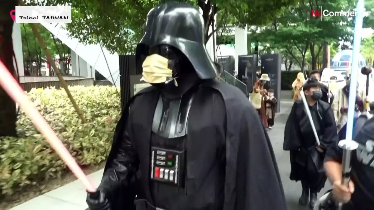 Tayvanlılar 4 Mayıs Star Wars Günü'nde sevdikleri karakterlerin kostümlerini giydi