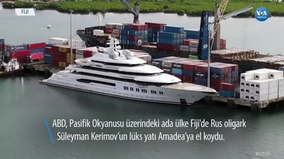 ABD Rus Oligark Kerimov'un Lüks Yatına El Koydu