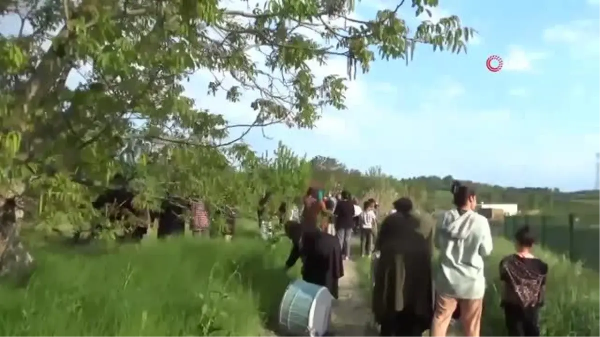 Hıdırellez Günü'nde vatandaşlar bahçelere koştu